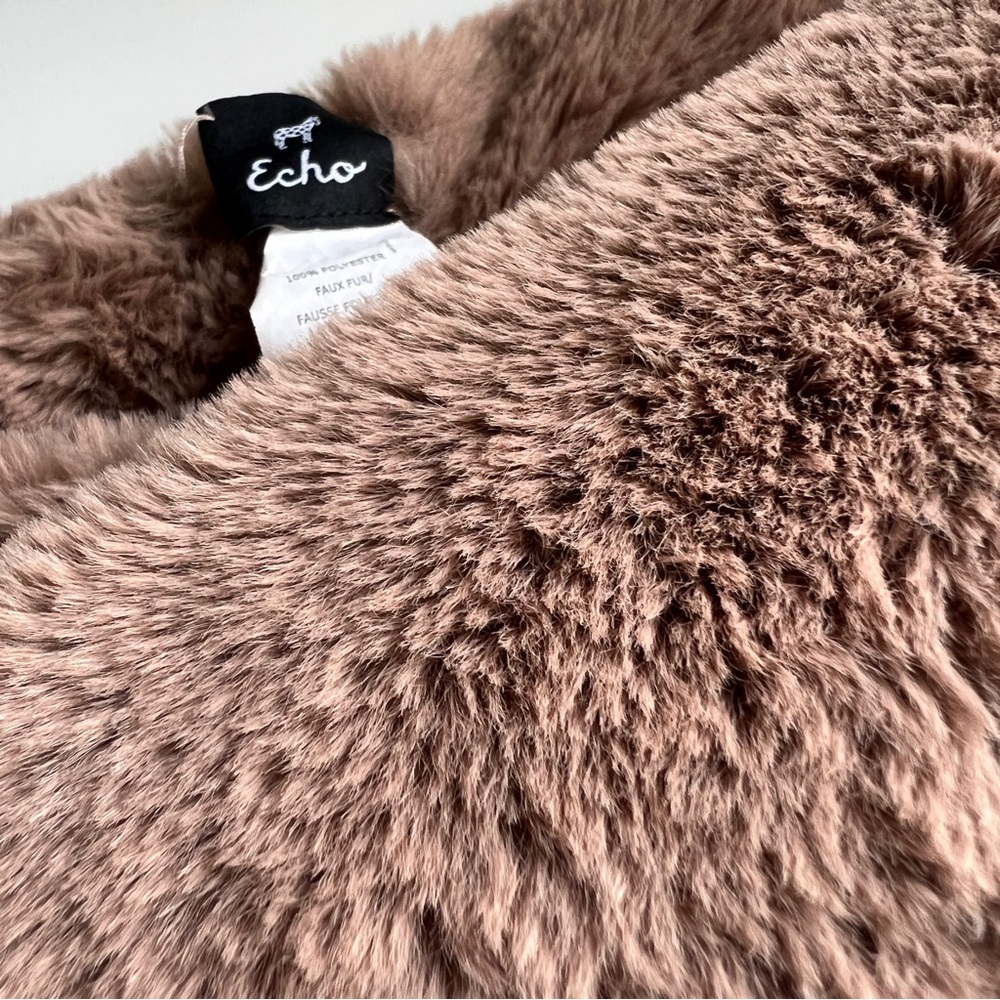 Echo scarf faux fur scarf, fake fur scarf, plush scarf, infinity scarf